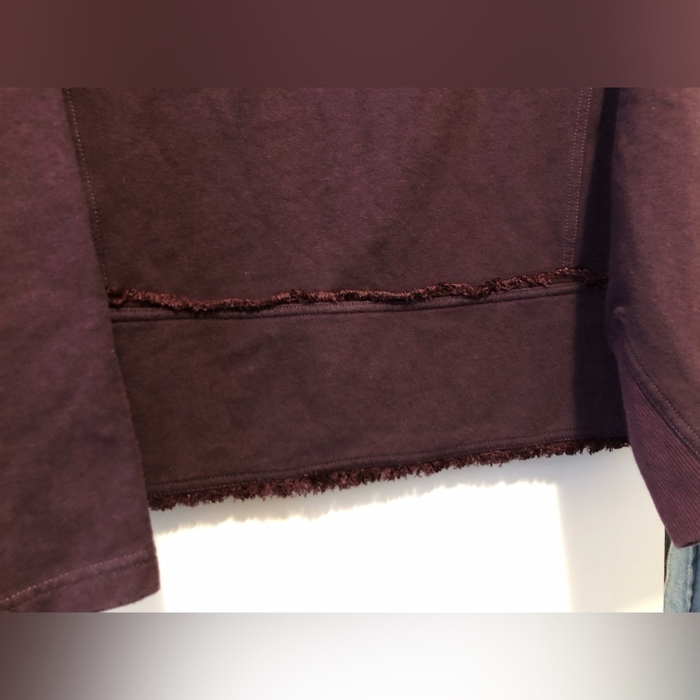FREE PEOPLE MOVEMENT WHERE THE WIND BLOWS DARK PURPLE SIZE XS ANTHROPOLOGIE - Picture 6 of 11
